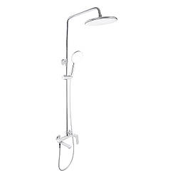 Душова система універсальна Qtap Evia на три споживача (з виливом) QTEVI111CRM47583 Chrome Krash Твій Вибір