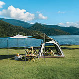 Намет тримісний автоматичний із тентом Naturehike Ango CNK2550WS010, L, сірий Baumar - Всегда Вовремя, фото 4