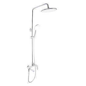 Душова система універсальна Qtap Evia на три споживача (з виливом) QTEVI111CRM47583 Chrome Baumar - Завжди Вчасно