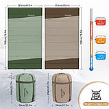 Спальний мішок двомісний Naturehike CNK2300019, зелений Baumar - Всегда Вовремя, фото 3