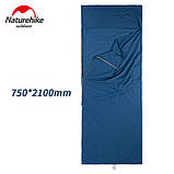Підкладка для спального мішка Naturehike NH15S012-D, бавовна, синій Baumar - Всегда Вовремя, фото 9