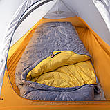 Спальник з натуральним пухом Naturehike CW400 NH18C400-D, p-р L, жовто-сірий Baumar - Всегда Вовремя, фото 9