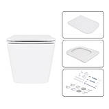 Готове рішення Qtap для ванної кімнати: підвісний унітаз Crow Ultra Quiet 520x360x290 + комплект інсталяції Nest 4 в 1 (лінійна, фото 7