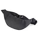 Сумка поясна (бананка) Body PERF Black унісекс, натуральна перфорована шкіра, чорна, 3 відділення, фото 10