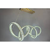 Дизайнерська кришталева яскрава люстра 7115, фото 2