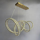 Дизайнерська кришталева яскрава люстра 7115, фото 3