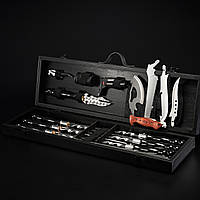 Шашличний набір Grills G1 із шампурами для пікніка та барбекю оригінальний подарунок чоловікові на ювілей і день народження