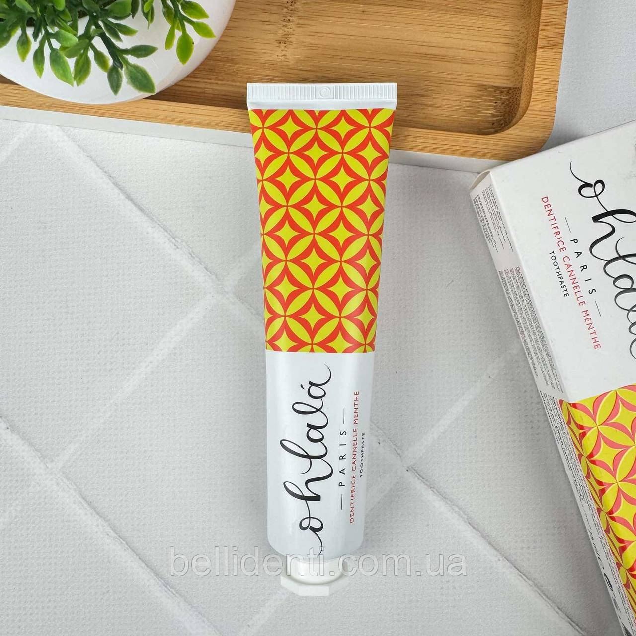 Зубна паста Ohlala Menthe Cannelle з ксилітом (кориця), 75 мл