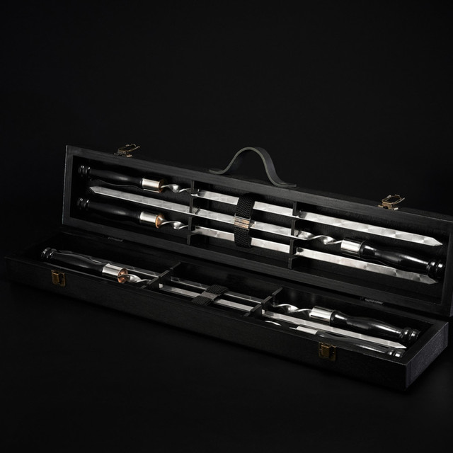 Шашлычный набор, подарок мужу на 25 лет