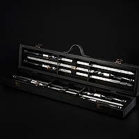 Шашличний набір шампурів Grills G20 подарунок чоловікові на день народження ювілей пікнік барбекю 35 років 50 років