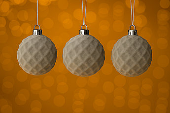 Ялинкові кульки Колючка світло-червоні оксамитові | набір 6 шт | діаметр 8 см | новорічні іграшки | 8 різновидів кольору Світло-сірий