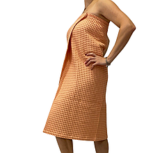 Жіночий кілт для сауни S, M, L — вафельна тканина