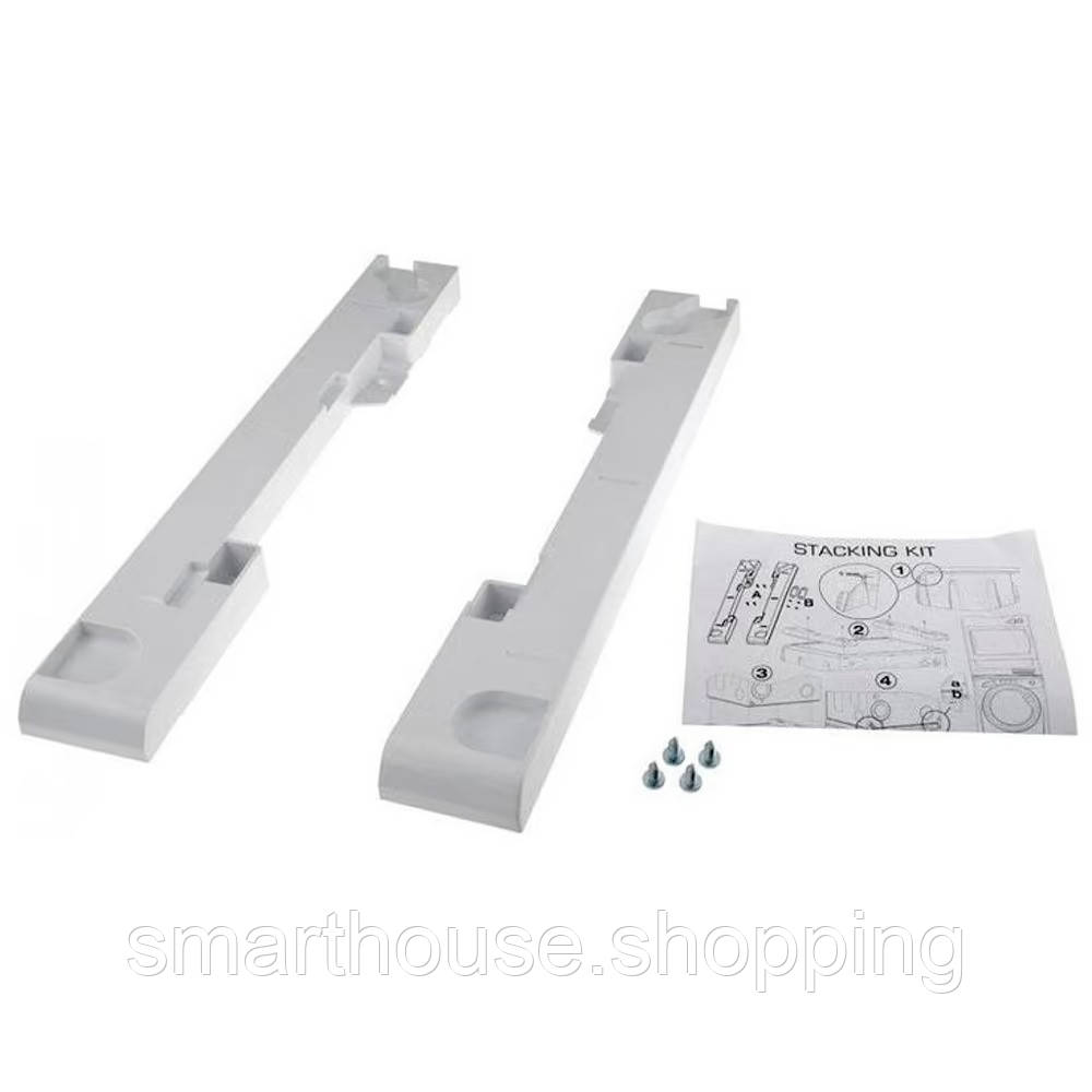 Комплект полиць для з`єднання пральних та сушильних машин Candy WSK1101/2 STD FM STCK KIT, фото 1