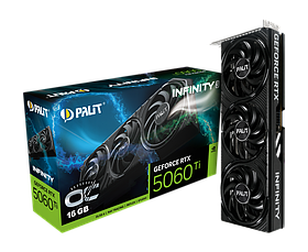Відеокарта Palit GeForce RTX5060 Ti INFINITY 3 OC 16G