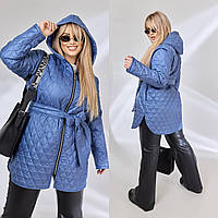 Жіноча куртка-трансформер зі знімними рукавами осінь-зима