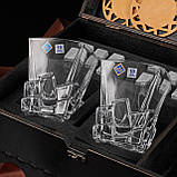 Камені для віскі в подарунковому наборі з келихами 310 мл оригінальний подарунок чоловікові на ювілей і день народження, фото 5