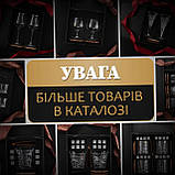 Подарунковий набір для віскі з камінням і келихами Bohemia Casablanca 300 мл кубики для охолодження напоїв, фото 10