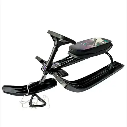 Снігокат MS 1778-4 з м’яким сидінням, регульованим положенням керма та металевою рамою, фото 2