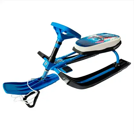 Снігокат MS 1778-8 з м’яким сидінням, регульованим положенням керма та металевою рамою, фото 2