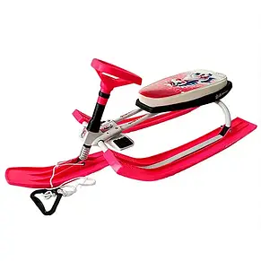 Снігокат MS 1778-10 з м’яким сидінням, регульованим положенням керма та металевою рамою, фото 3