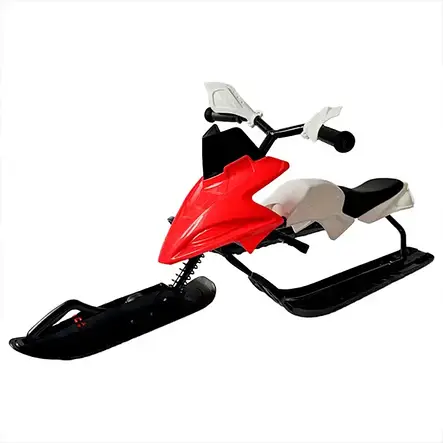 Снігокат MS 4636-2 з кермом, м’яким сидінням та металевою рамою, фото 2