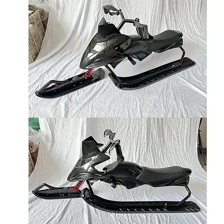 Снігокат MS 4636-3 з кермом, м’яким сидінням та металевою рамою, фото 1