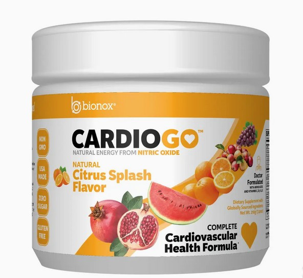 Bionox CardioGO / Комплекс для здоров'я серцево-судинної системи смак цитрус 210 грамів