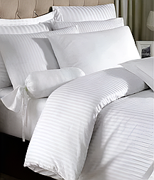 Підковдра 145х215см страйп сатин Ярослав білий