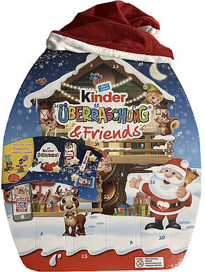 Адвент-календар Kinder Uberraschung & Friends 370 г, фото 2