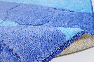 Набір килимків у ванну та туалет Vonaldi Multicolor 100*60 см та 50*60 см 05257, фото 5