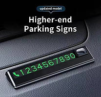 Магнітний номерний знак телефону для автомобіля на торпеду