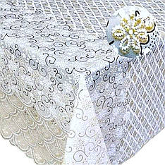Скатертина водонепроникна стіл ажурна