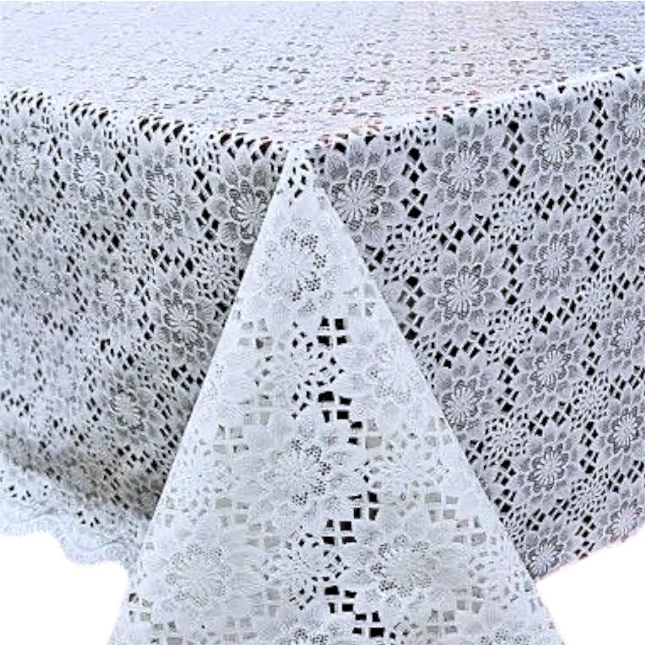 Скатертина цератова на святковий стіл Ажур