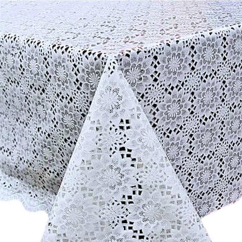 Скатертина цератова на святковий стіл Ажур, фото 1