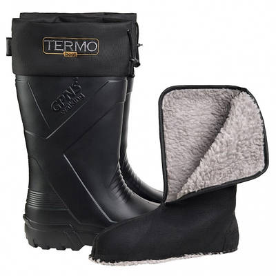 Чоловічі зимові чоботи Gipanis чорні (135/1А)