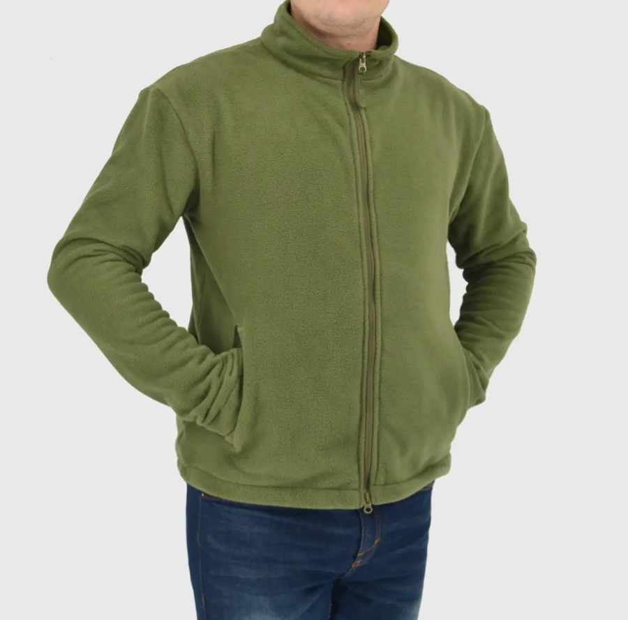 Флісова кофта Tactic Warm у кольорі олива Розмір XL