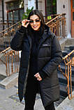 Жіноча зимова куртка пальто великого розміру новинка 2025, фото 8