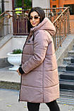 Жіноча зимова куртка пальто великого розміру новинка 2025, фото 9