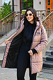 Жіноча зимова куртка пальто великого розміру новинка 2025, фото 10