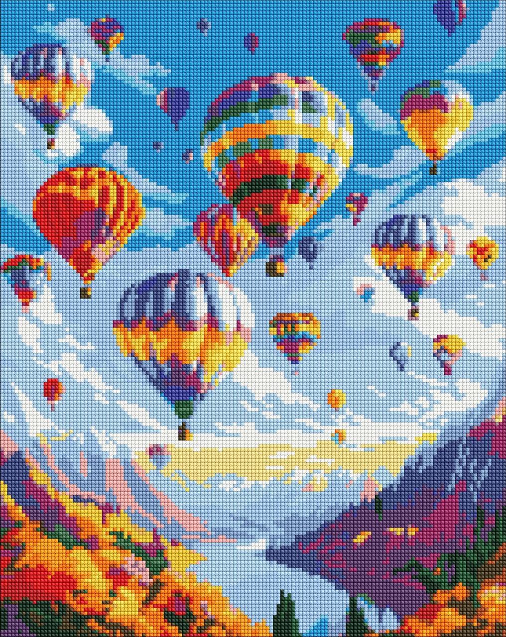 Алмазна мозаїка Ideyka AMO7841 Магічний політ, 40х50см, на подрамнику