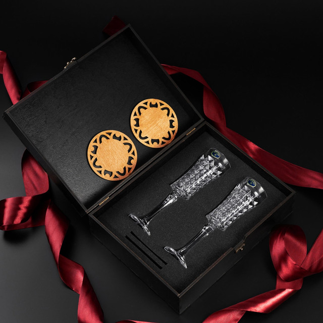 Подарочный набор бокалов Подарок мужчинам на 23