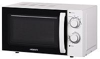 Мікрохвильова піч ARDESTO, GO-S725W 20л, мех.керув., 700Вт, відкр.ручкою, білий
