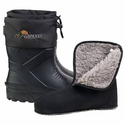 Чоботи чоловічі зимові Gipanis чорні (RM-142A )