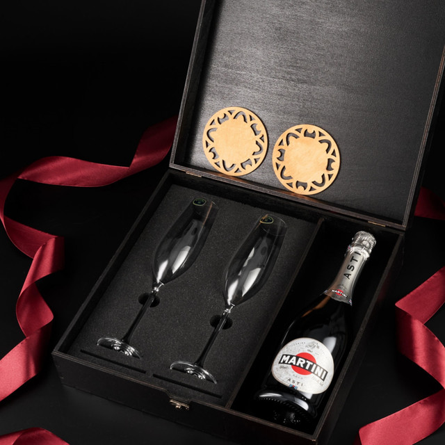 Красивые наборы для шампанского