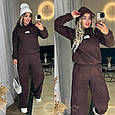 Теплий костюм з полар-флісу Модель: 771/772-1117 Колір: шоколад, сірий, мокко, бордо, смарагдовий, чорний, фото 10