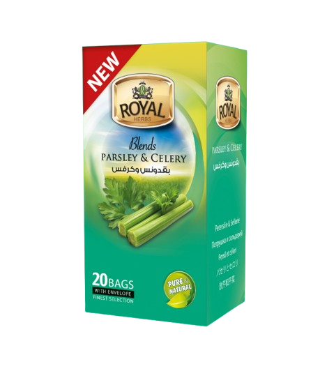 Чай Royal Herbs, із сумішшю петрушки та селери, 20 пакетиків, фото 1
