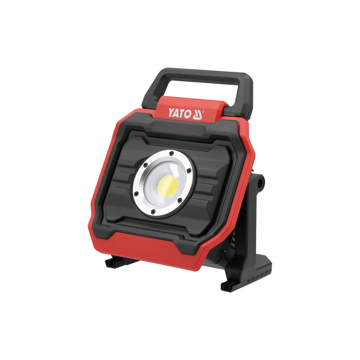 Прожектор переносний COB-діодний від акумулятора Li-Ion 18В і електромережі (6000/1800 Lm) без акумулятора Yato YT-829600, фото 1
