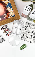 Штамп для стемпінгу прозорий Crooz (великий)