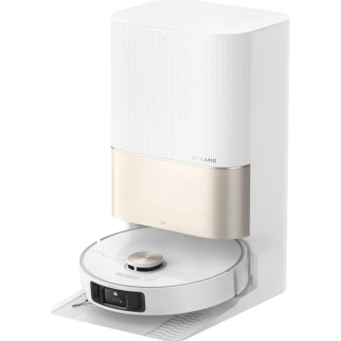 Робот-пилосос з вологим прибиранням Dreame X40 Ultra White