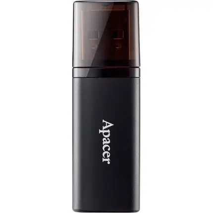 USB Flash 32GB 3.1 Apacer AH25B black, фото 1